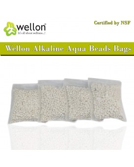 Wellon Alkaline Aqua Beads Bags  (Pack of 4)
